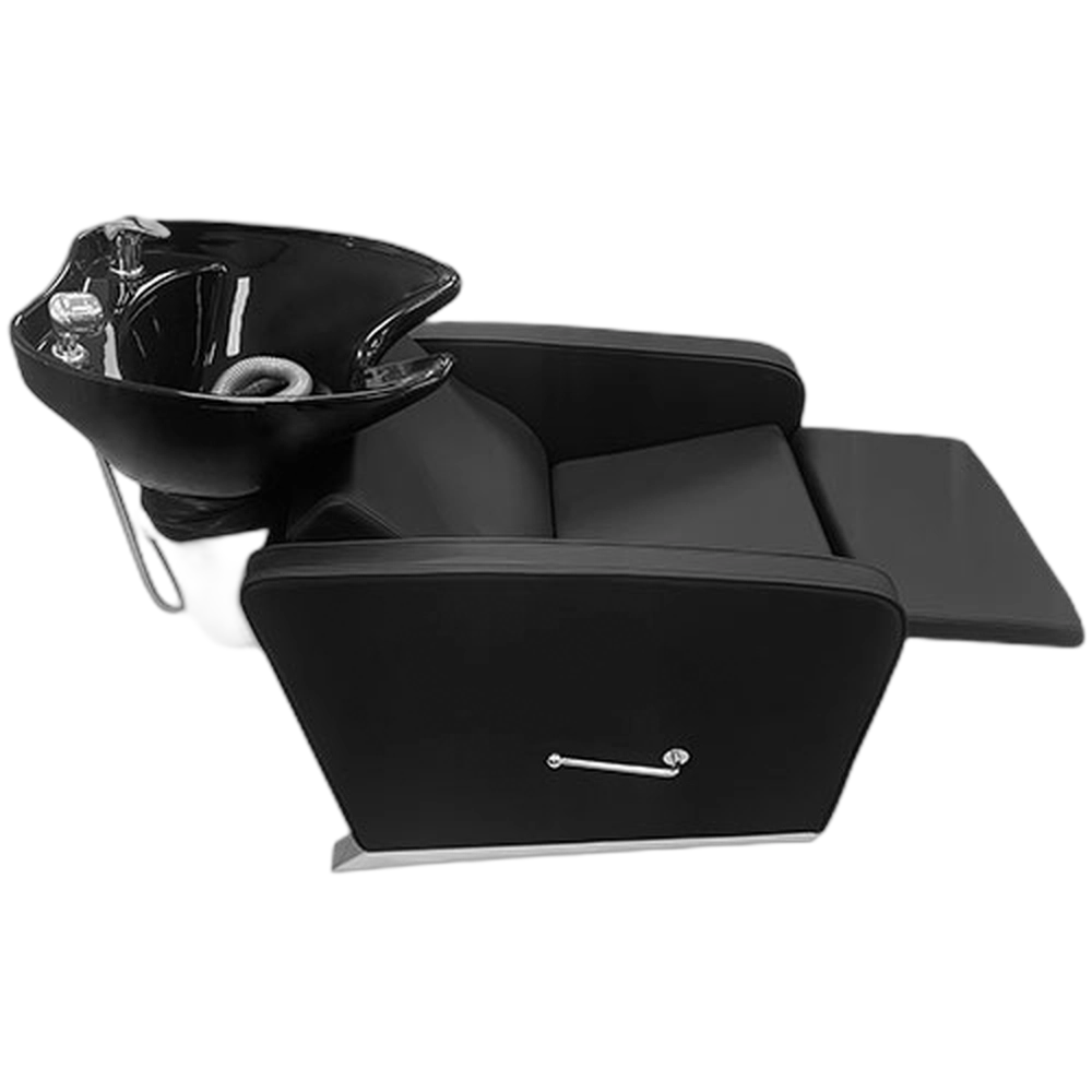 CORAL Wash Station - Black (With Extendable Footrest)-Black