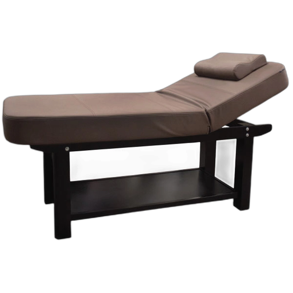 Marbella - SPA SUPREME Wooden Massage Bed Espresso Brown