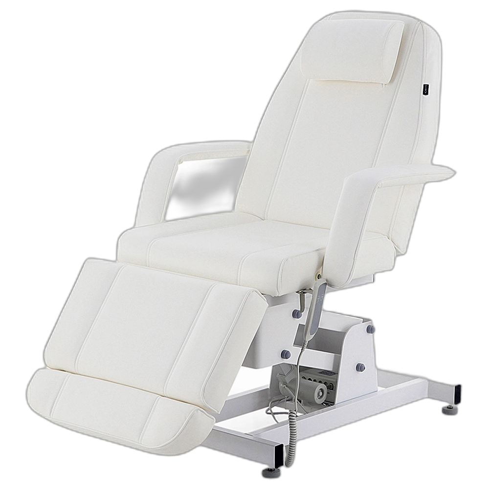 Electric Facial Chair - 3 Part (Single Motor) w Arms (183cm