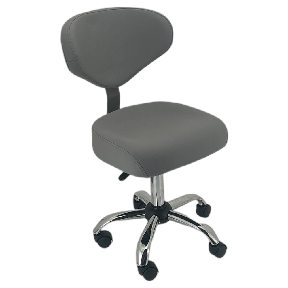 FLIGHT Stool  (Curve Back) - Grey