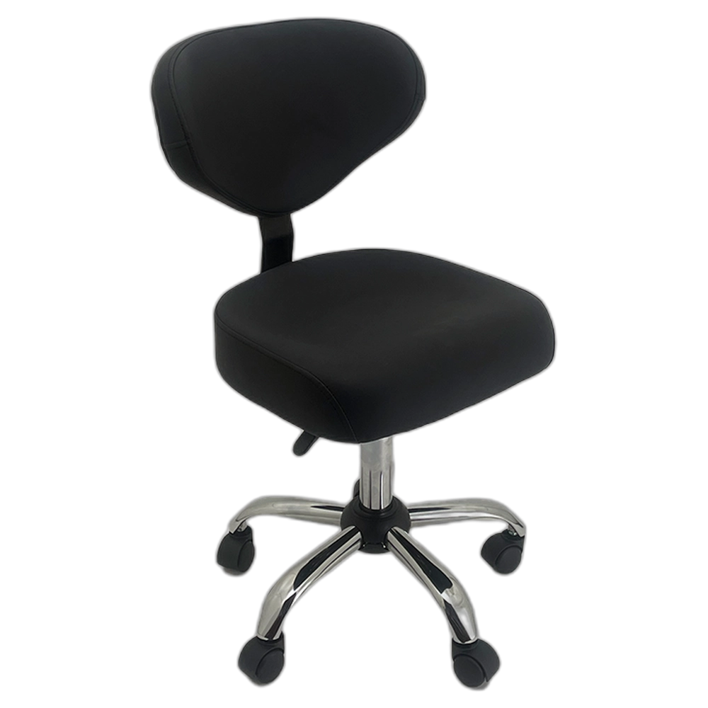 FLIGHT Stool  (Curve Back) - Black