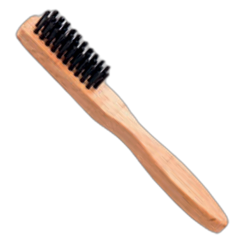 Trend Twister Beard Brush - Small with Wooden Handle