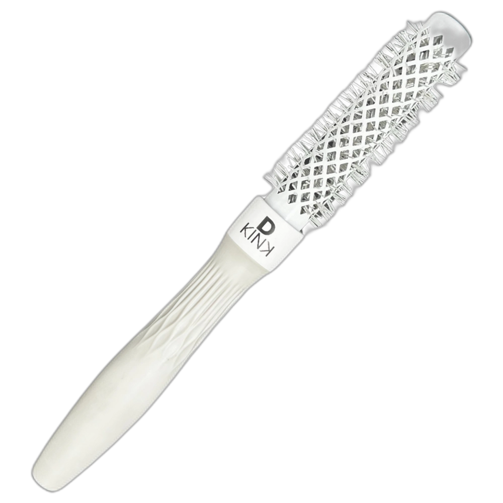 DKINK -Lustra- Ionic Thermal Styler Brush (Grey/White)-20mm
