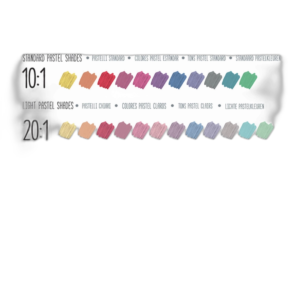 Nouvelle Paint Bang - Colour Chart