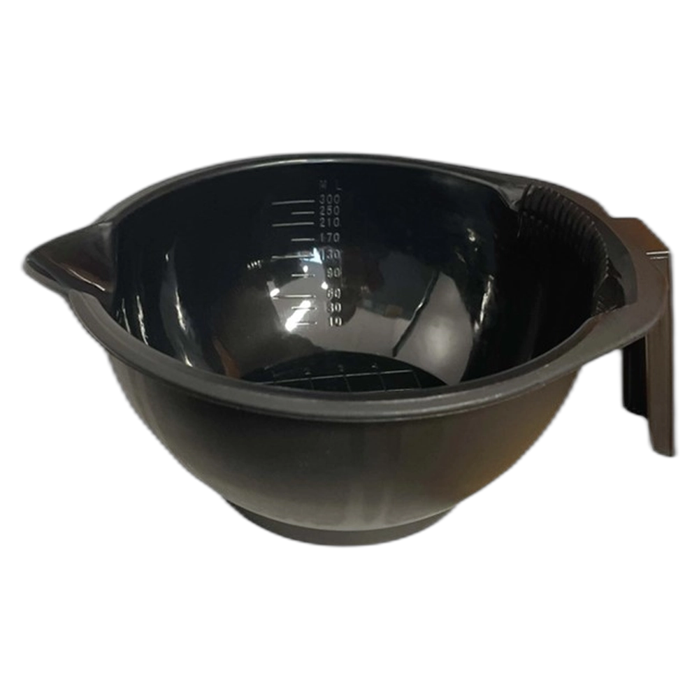 Tint Bowl - Black with Teeth 300ml - Anti-slip
