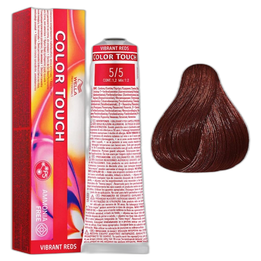 COLOR TOUCH 5/5 Light Mahogany Brown 60ml