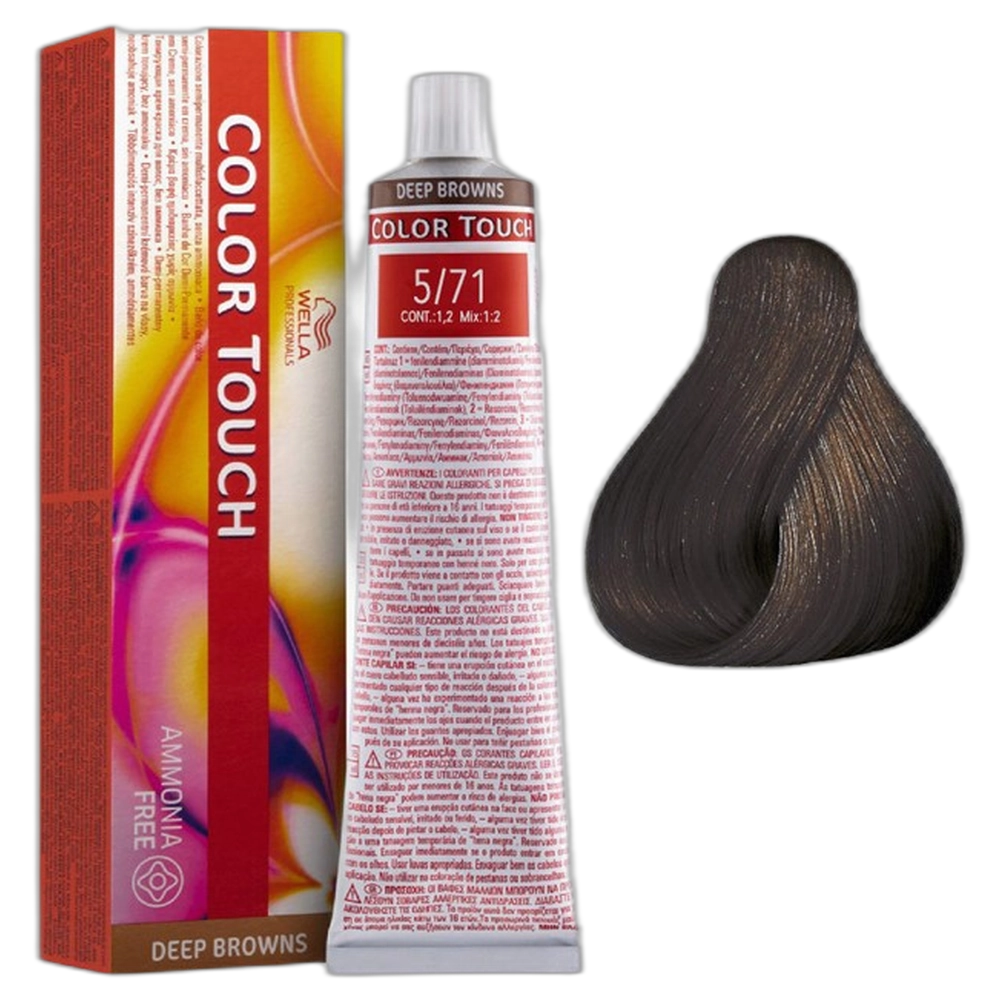 COLOR TOUCH 5/71 Light Brunette Ash Brown 60ml
