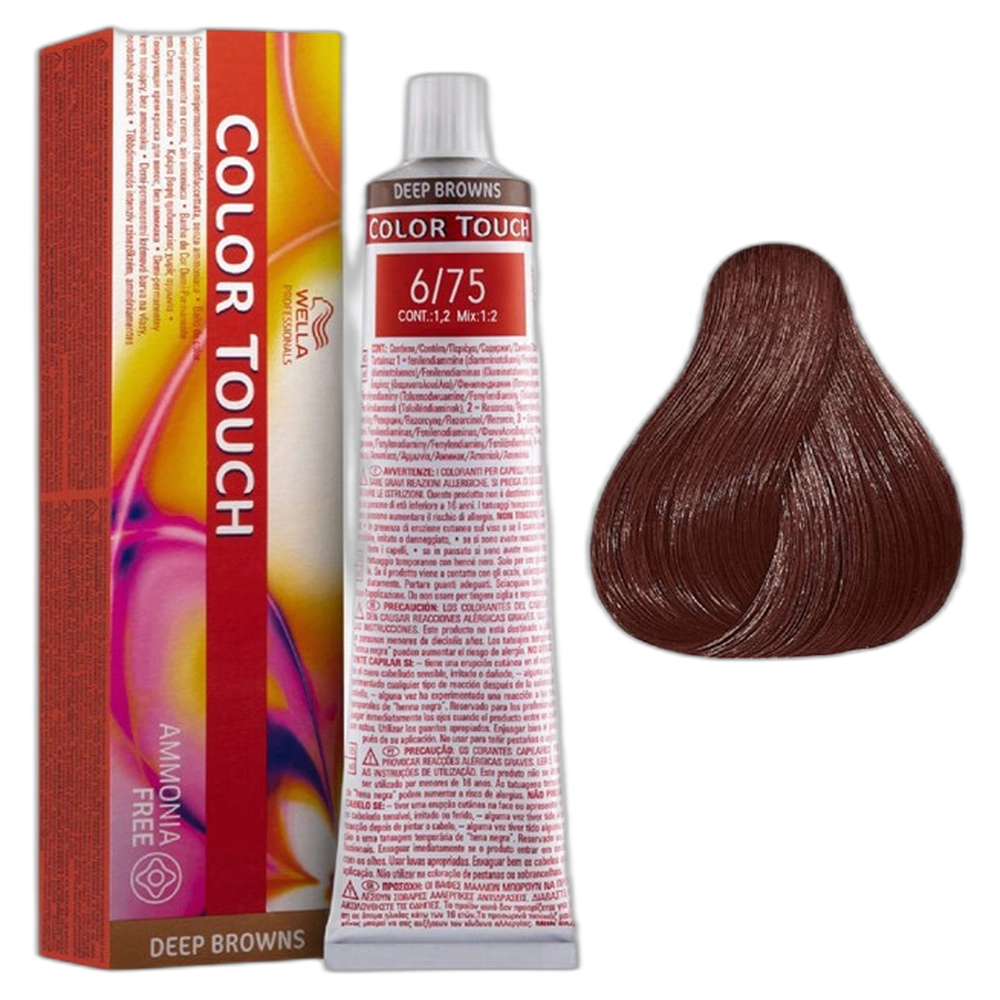 COLOR TOUCH 6/75 Dark Brunette Mah Blonde 60ml