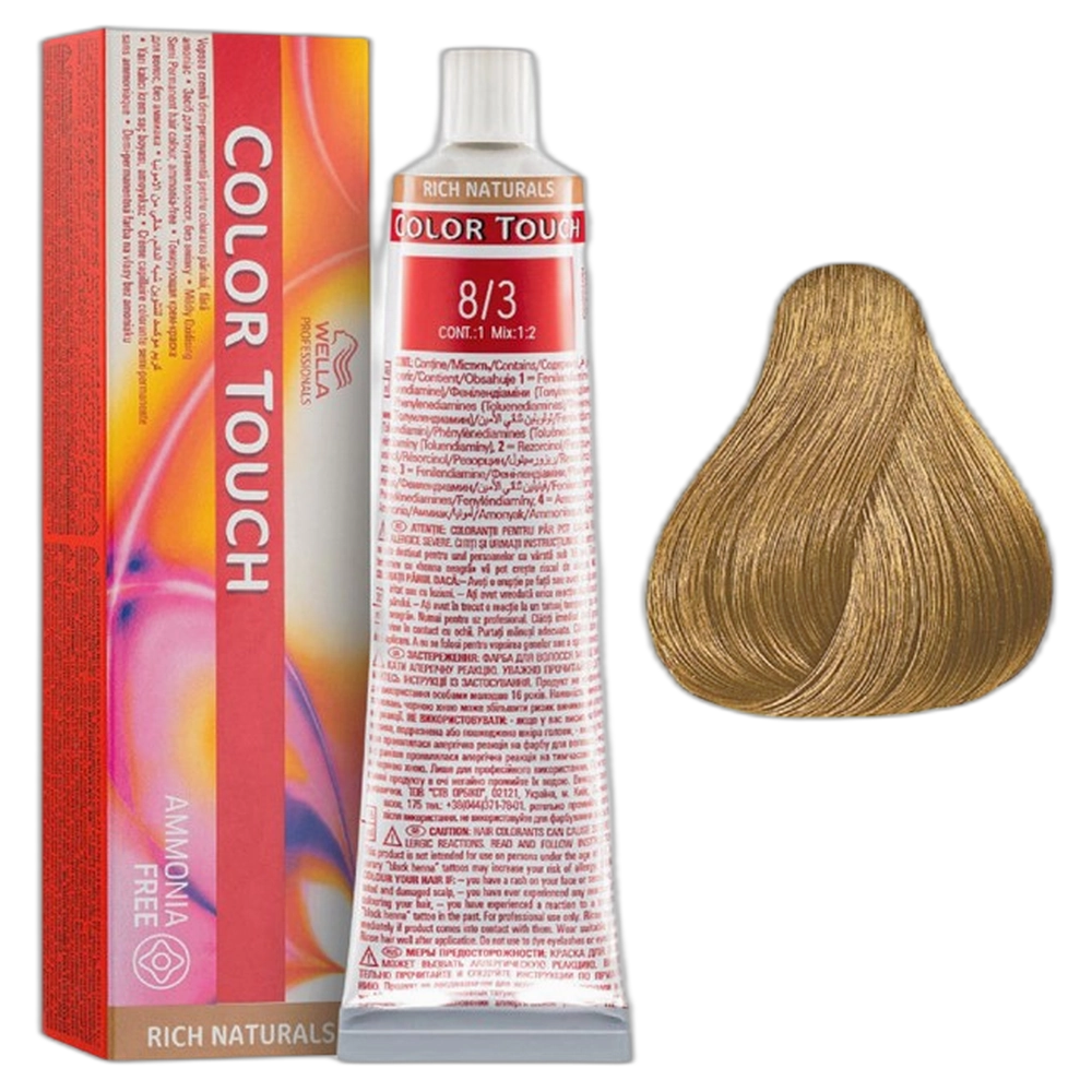 COLOR TOUCH 8/3 Light Gold Blonde 60ml