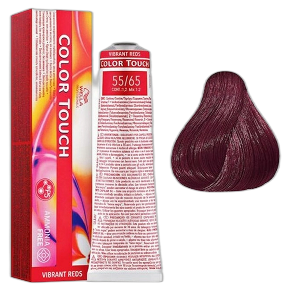 COLOR TOUCH 55/65 Light Int Violet Mah Brown 60ml