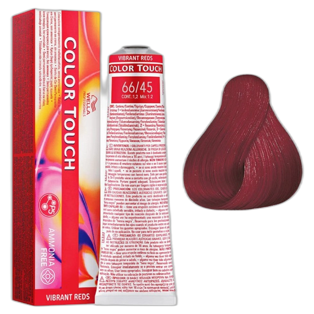 COLOR TOUCH 66/45 Dark Int Red Mah Blonde 60ml