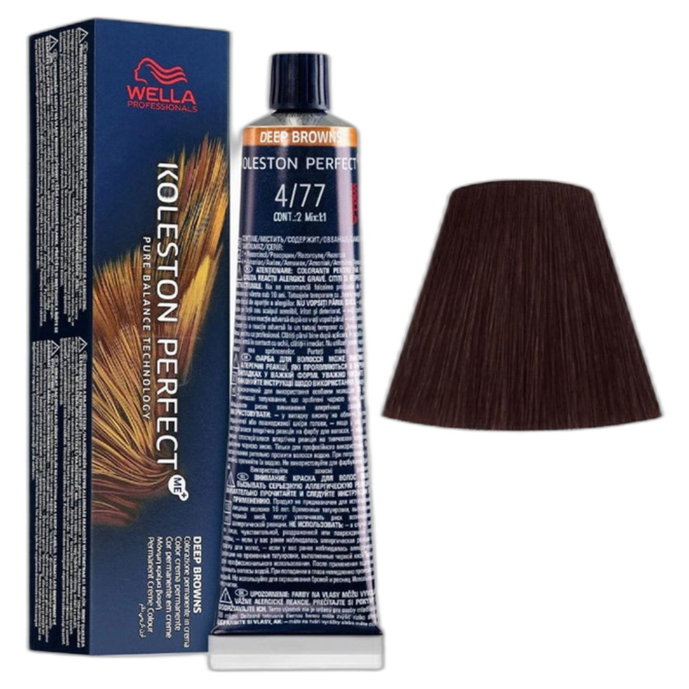 KOLESTON Perfect 4/77 Meduim Brown Brown Intensive 60ml