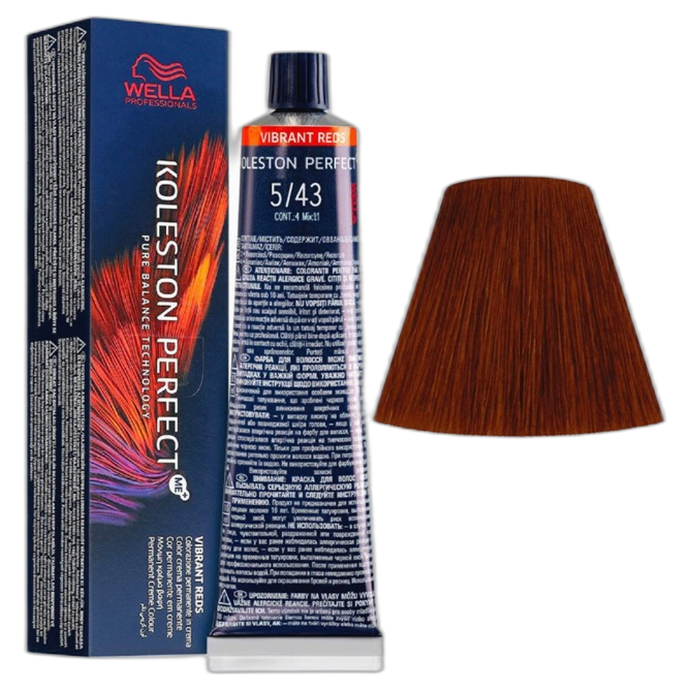 KOLESTON Perfect 5/43 Light Blonde Red Gold 60ml