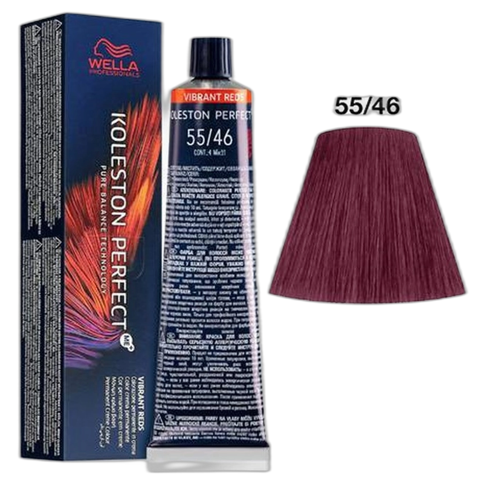 KOLESTON Perfect 55/46 Light Brown Intens Red Voilet 60ml