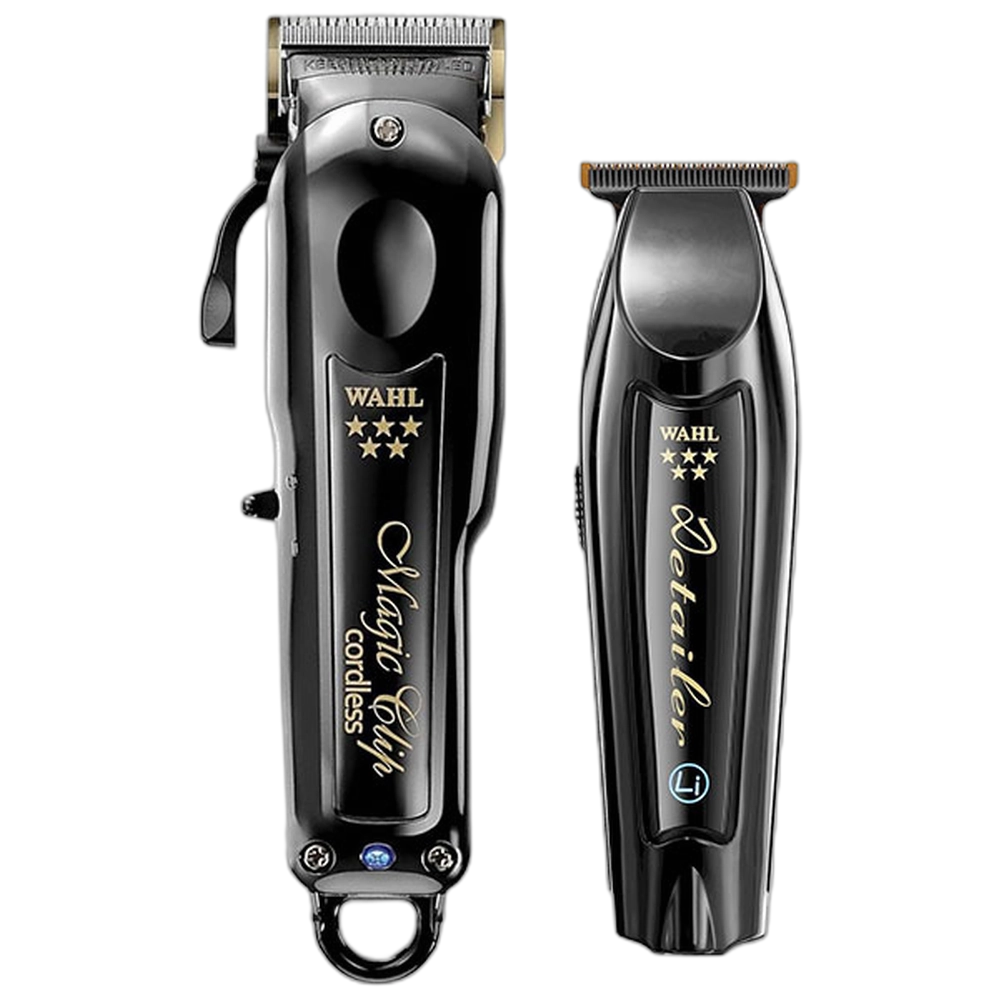 Wahl Barber Combo ( Detailer & Magic - Black)