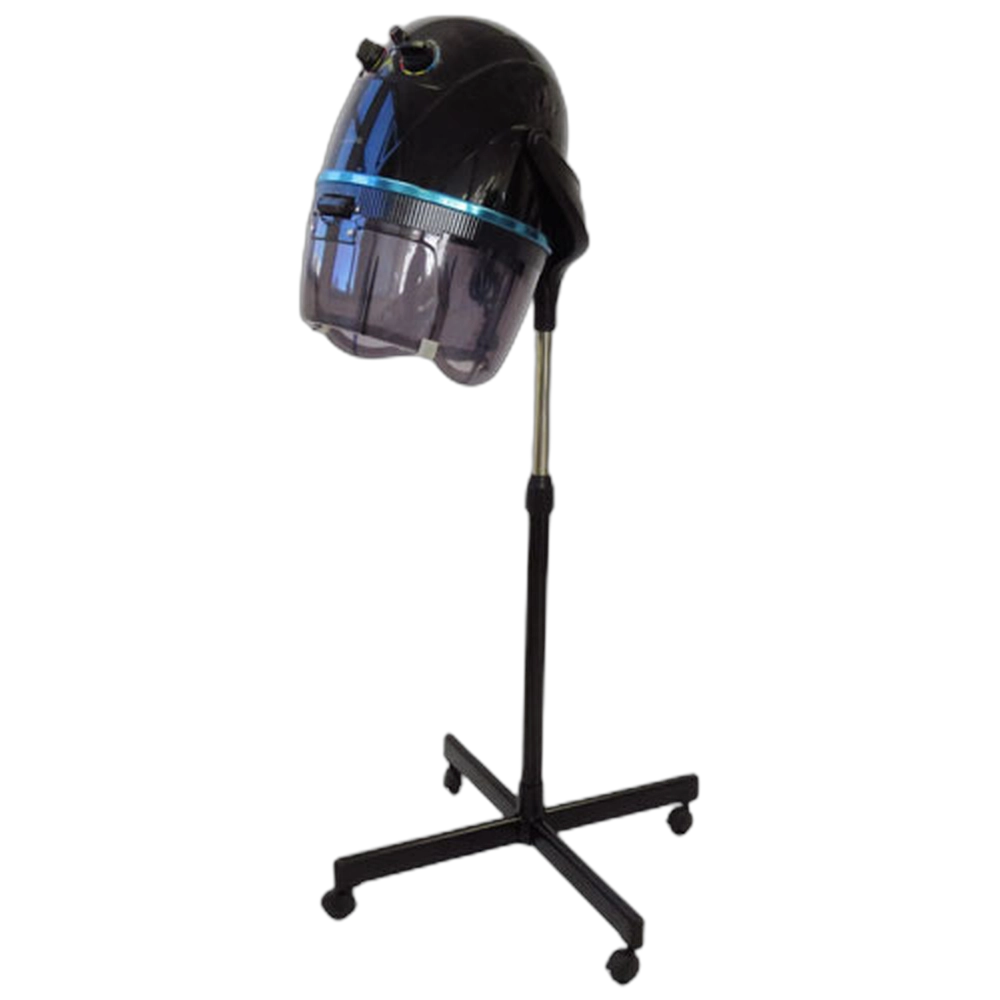 RIBALTA Hood Dryer on Stand - 3 Speed - Black