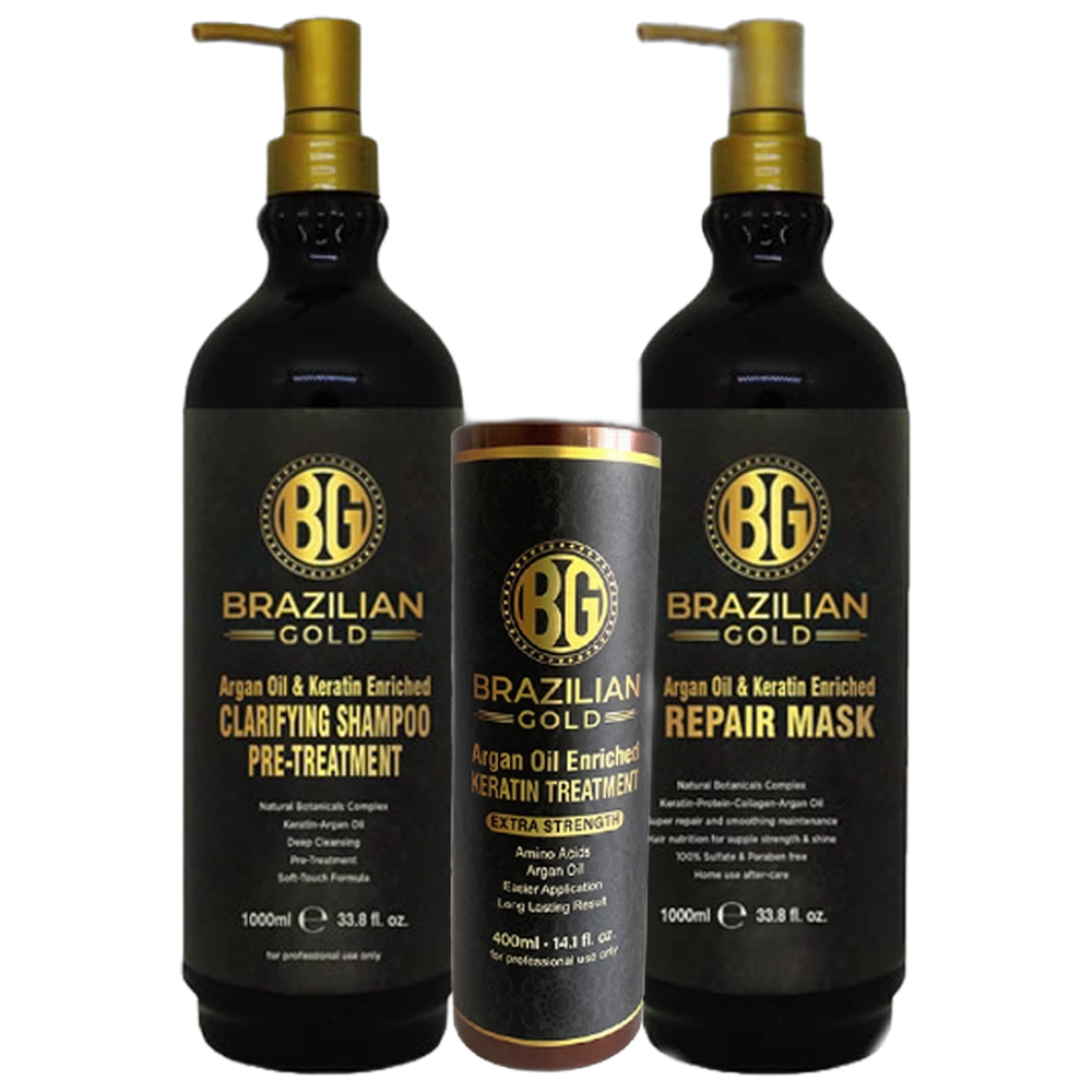 Brazilian Gold Treatment Kit 400ml