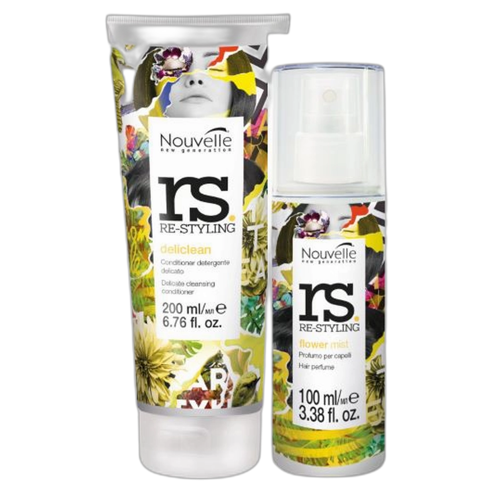 *Nouvelle Perfumed & Clean Kit - Flower Mist + Deliclean