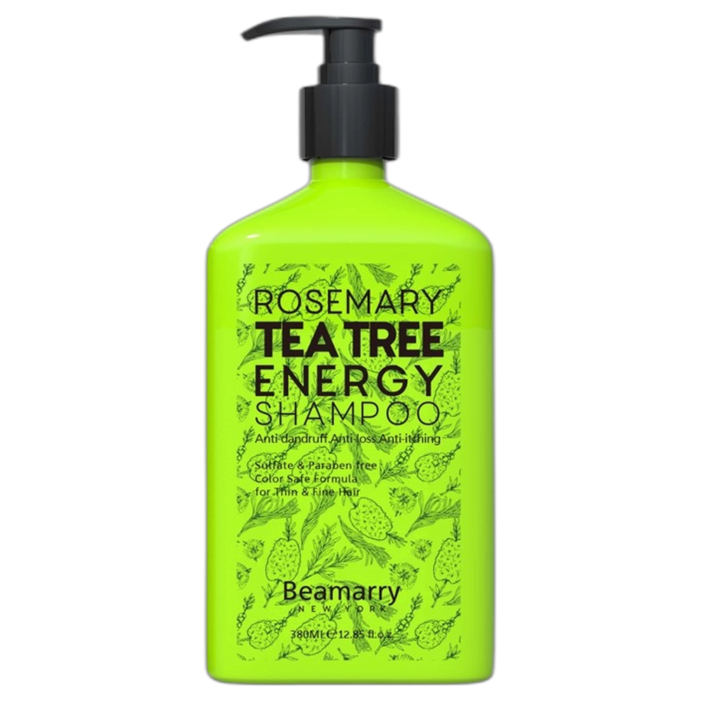 BEAMARRY Rosemary Tea Tree Energy Shampoo 380ml