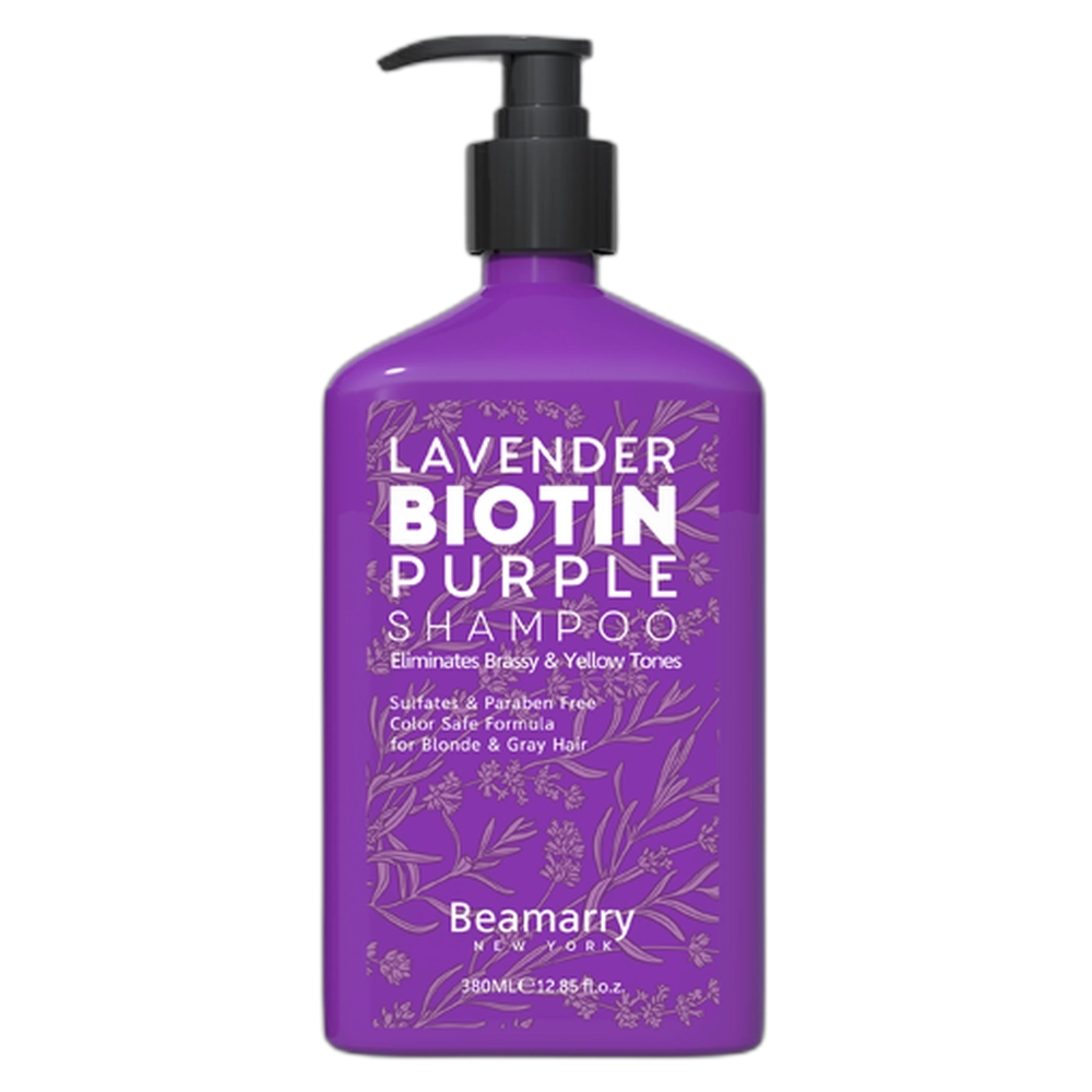 BEAMARRY Lavender Biotin Purple Shampoo 380ml