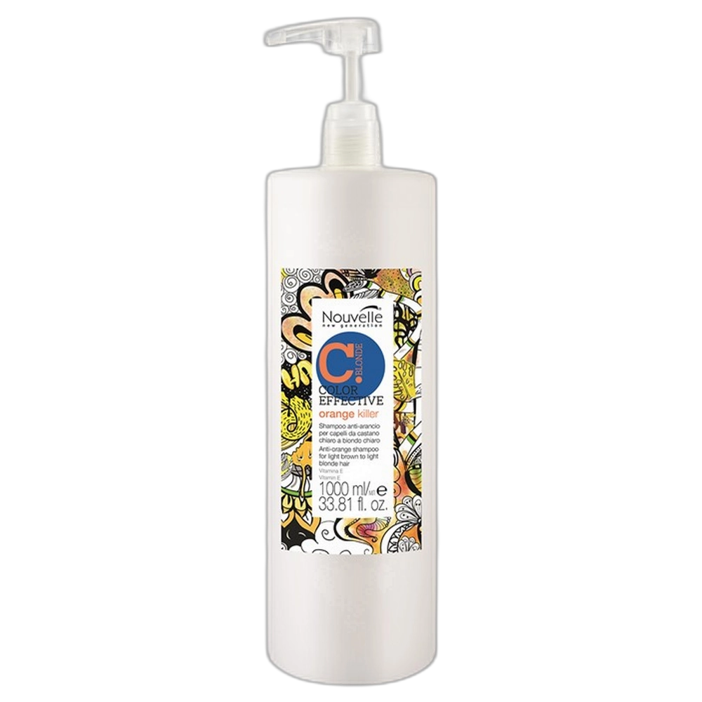 ***Nouvelle Color Glow Orange Killer Shampoo 1000ml