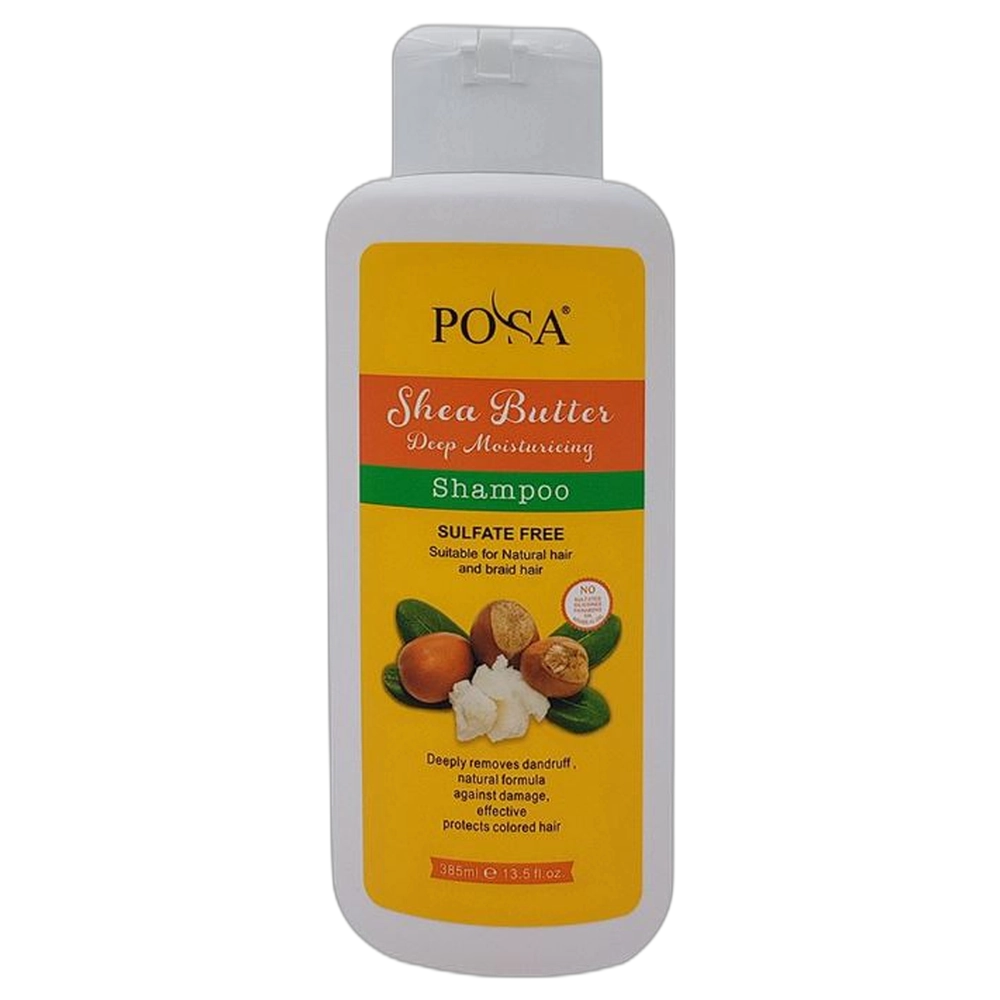 ***POSA Shea Butter Shampoo 385ml