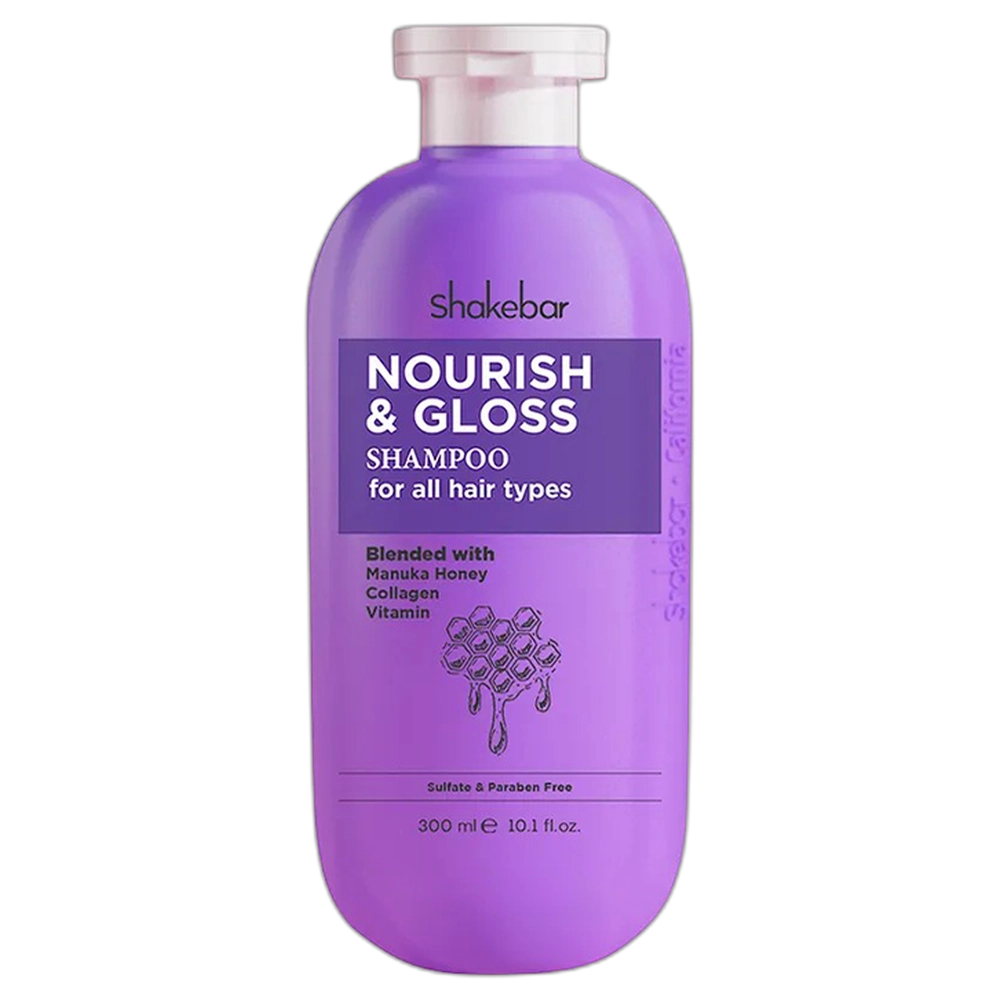 SHAKEBAR Shampoo Nourish & Gloss 300ml