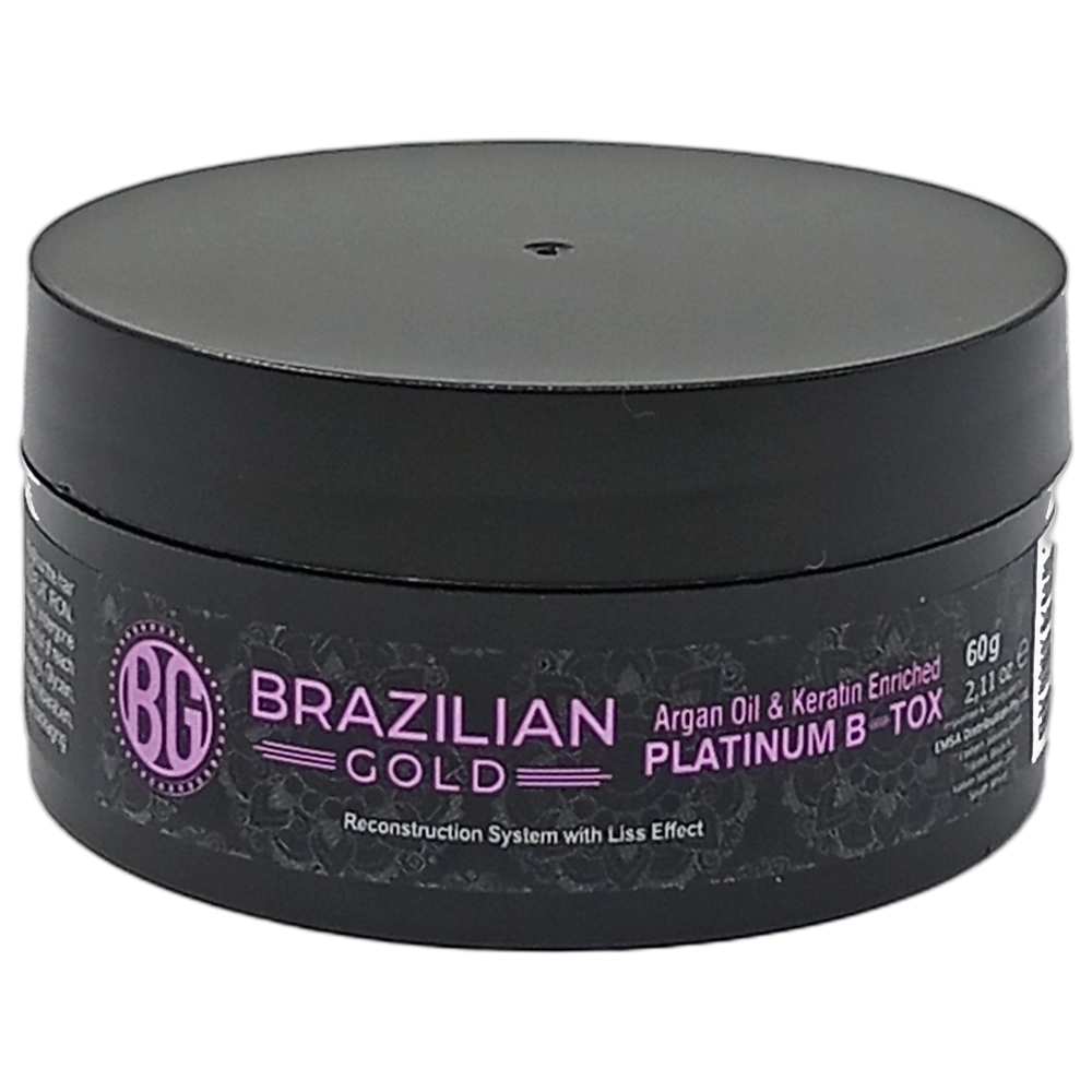 Brazilian Gold B-tox Mask 60g Platinum (Reconstructing)
