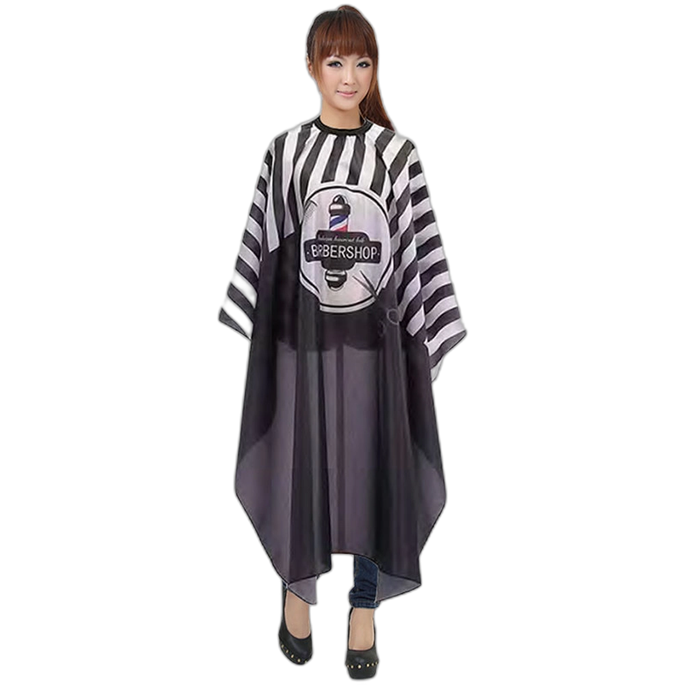 Cutting Cape Barber-Barbershop + Black&WhiteStripes(CP5376)