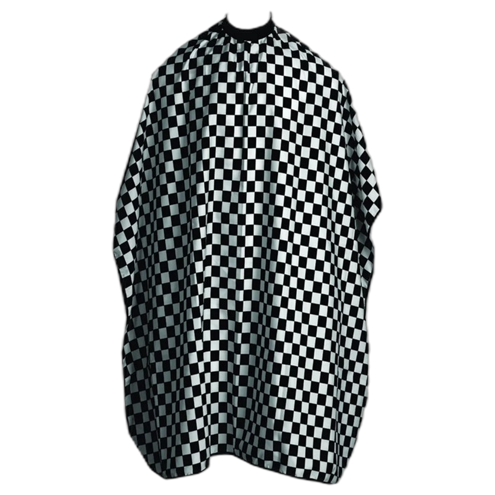 *Cutting Cape - Black & White Checks