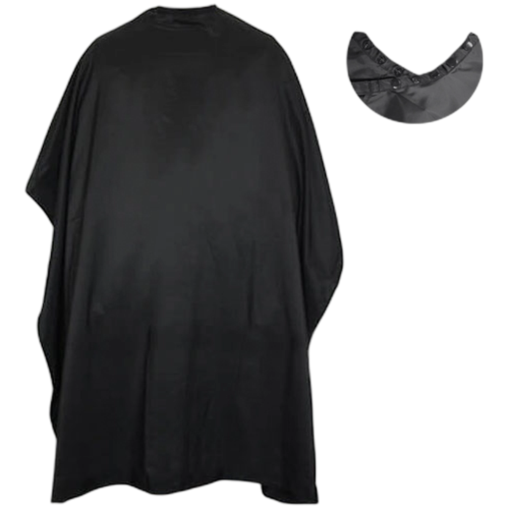 Cutting Cape - Black with Stud