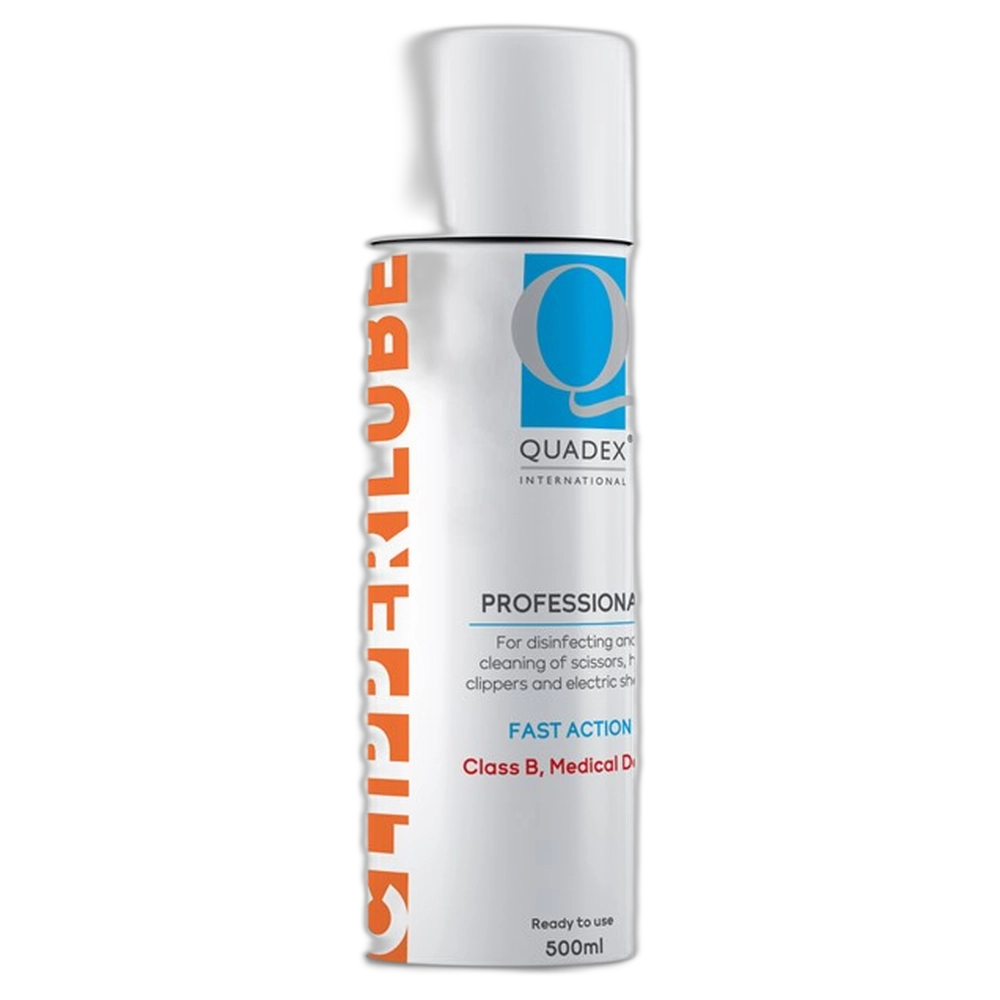 Quadex Clipper Disinfecting Lubricant Spray 500ml