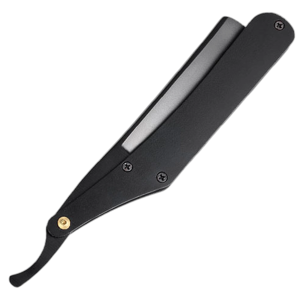Folding Razor With Guard - Black
