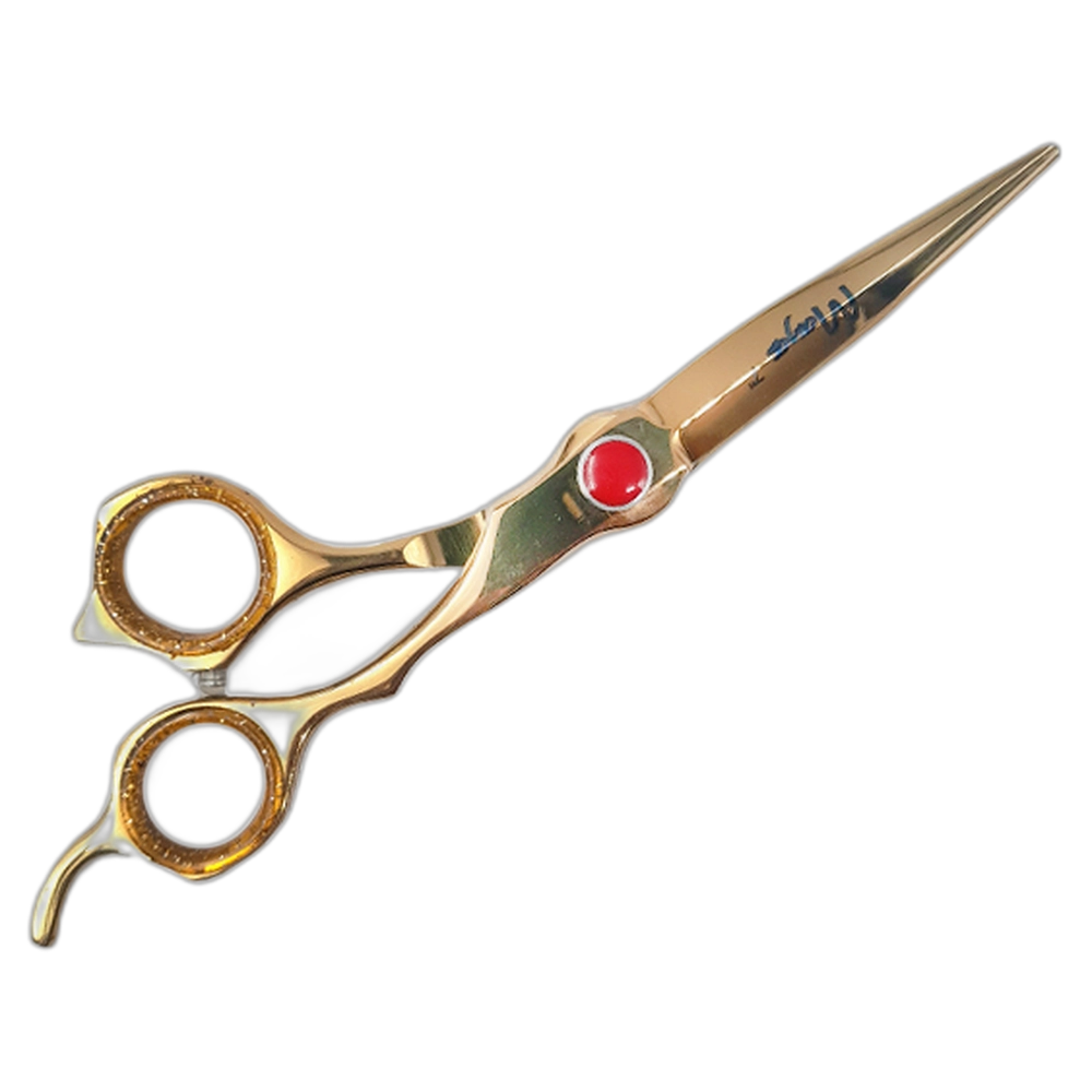Mayas Indulge Sword Scissor Off Set 7" Jap Steel Gold
