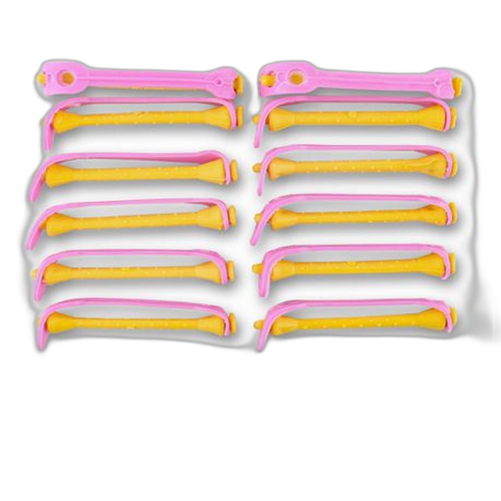 *Perm Rod - Two Tone 8mm -12's (Pink/Yellow)(PC 94222)