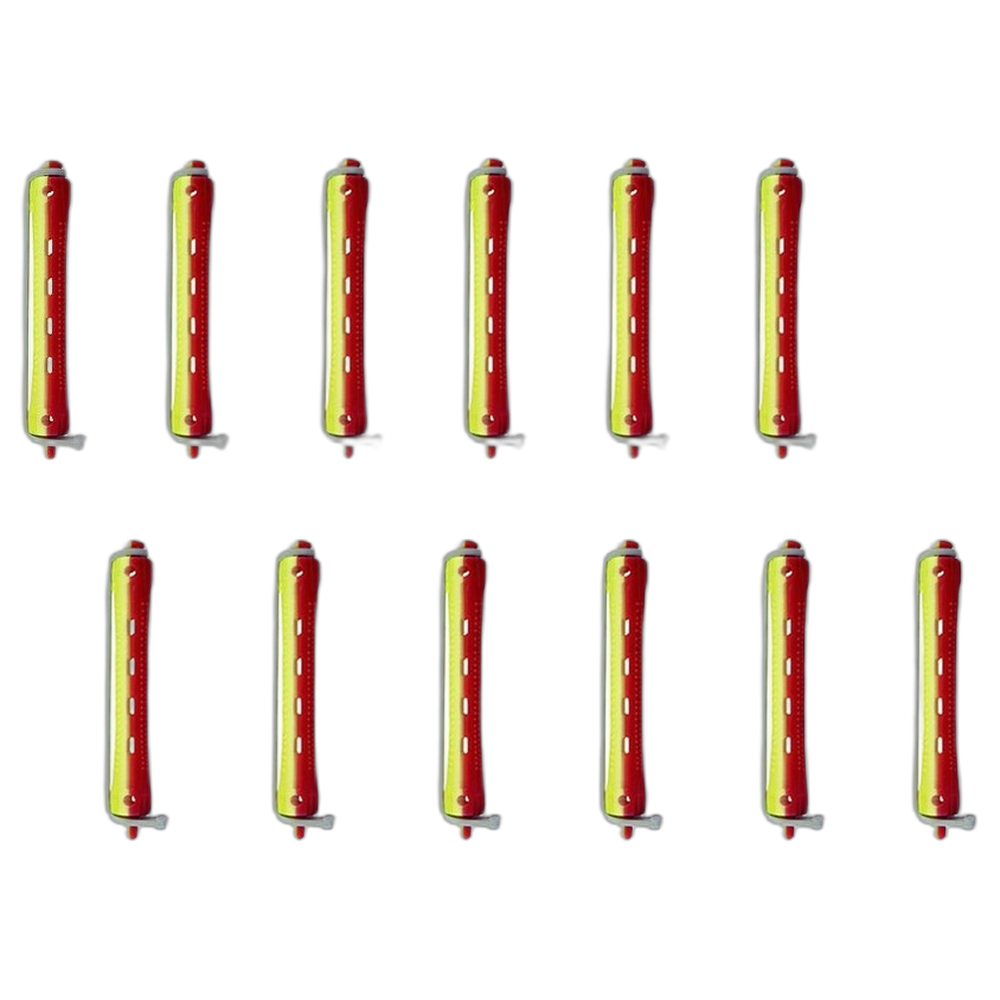 *Perm Rod - Two Tone  9mm -12's (Red/Yellow)(PC 94322)