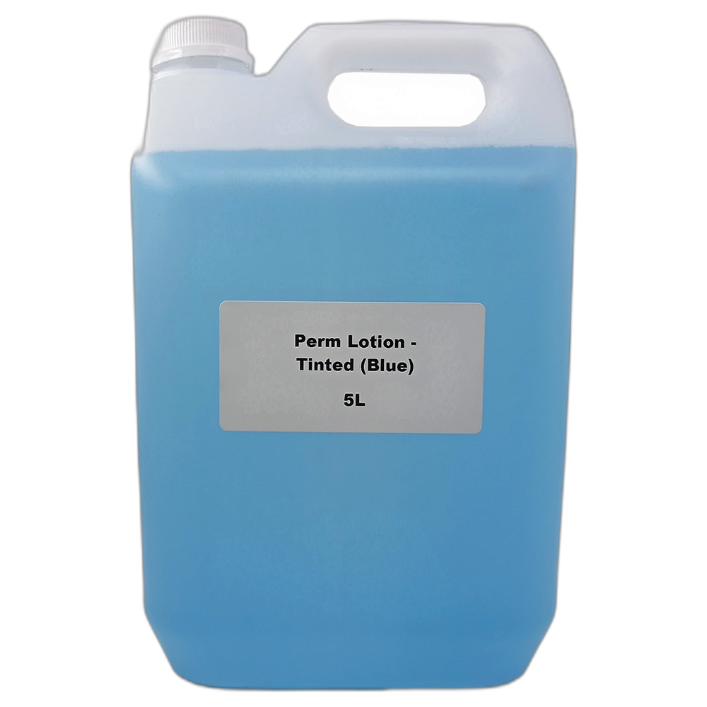 Salon Fresh Perm Lotion - Tinted (Blue) 5L