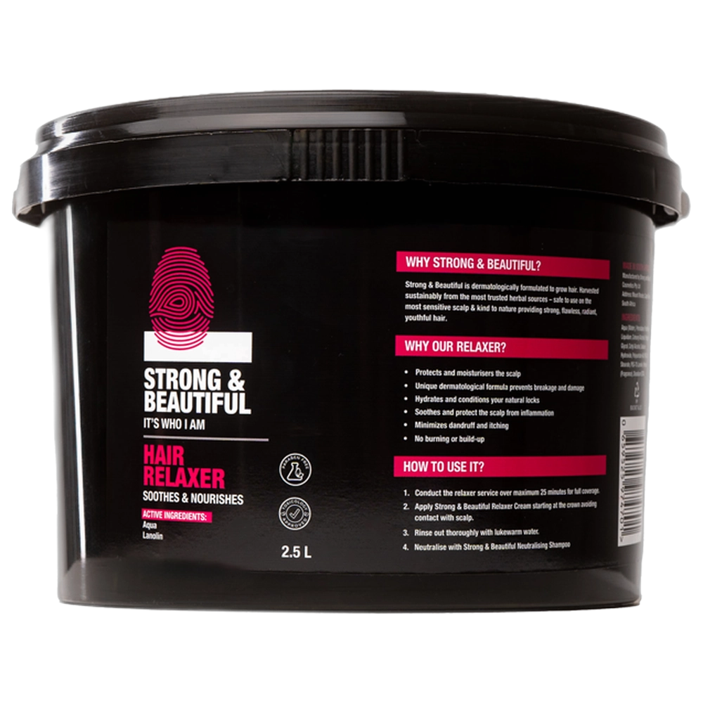 Strong & Beautiful Hair Relaxer Tub 2.5KG