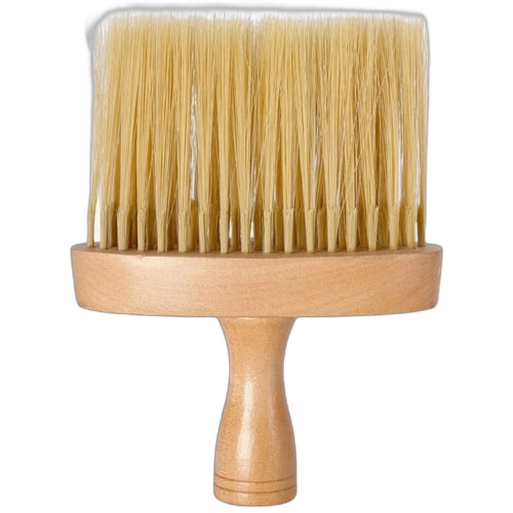 Neck Brush with Natural Bristle & Wooden Handle (HS33139-1)
