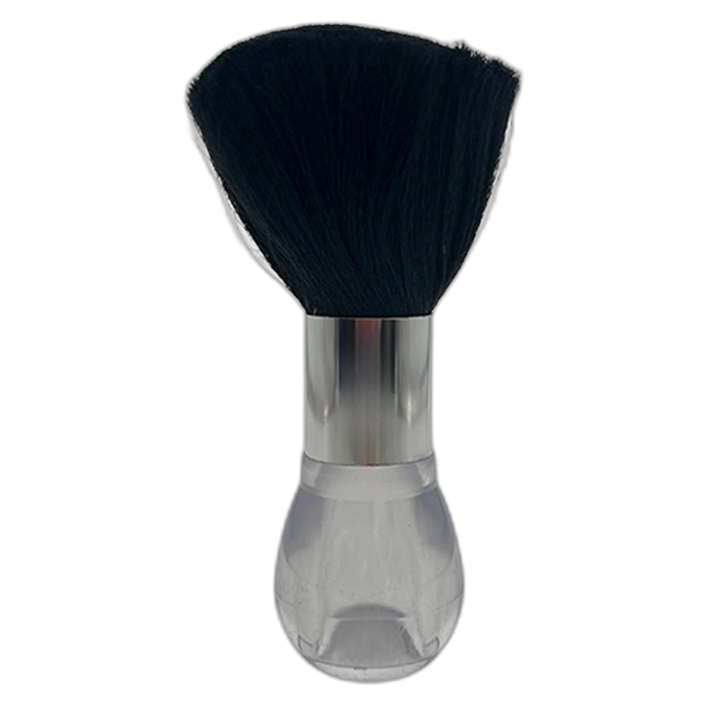 Neck Brush with Black Bristle and Glass Handle