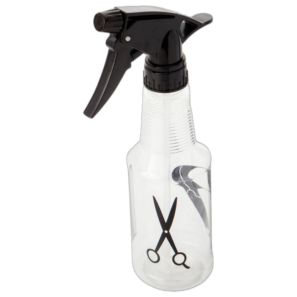 Water Spray Bottle - Scissors & Combs Pattern 350ml(HS17139)