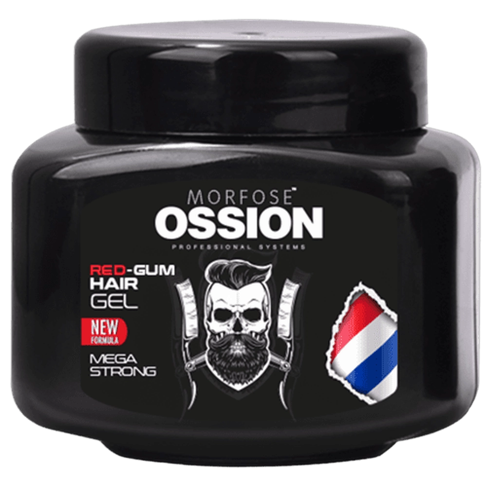 OSSION P.B.L. Mega Strong Hair Gel Red Gum 300ml