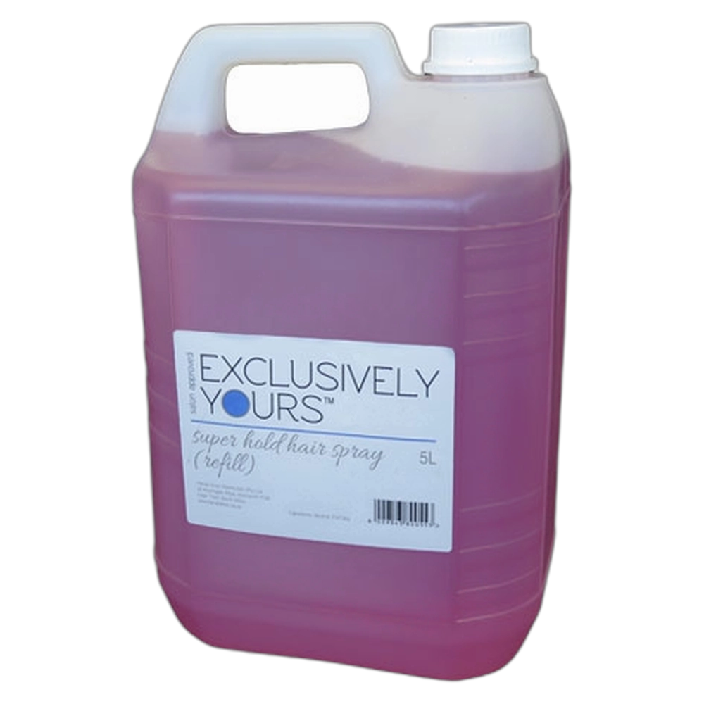 Exclusively Yours Super Hold Hair Spray - 5L Refill