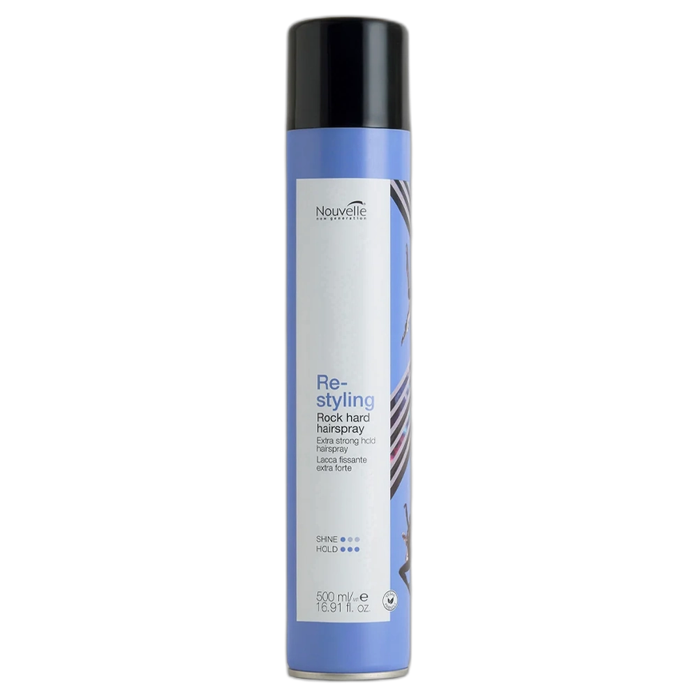 Nouvelle RE-STYLING Rock Hard Fixing Hairspray 500ml