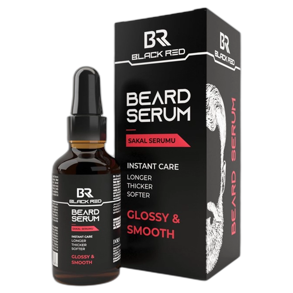 BLACKRED Beard Serum - Glossy & Smooth 30ml