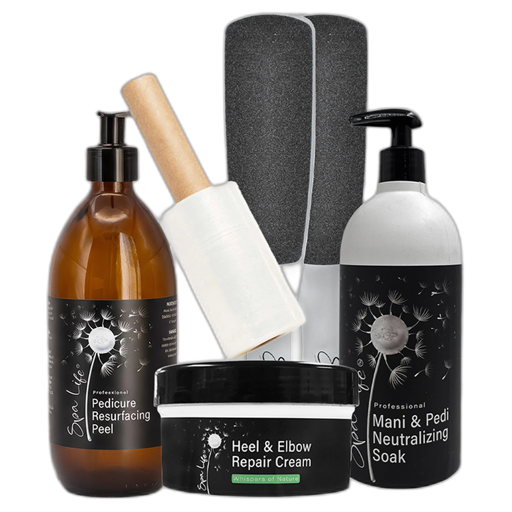 Spa Life Foot Peel Kit (Free foot files)