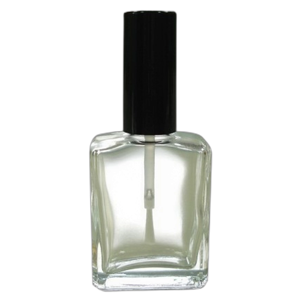 Empty Nail Polish Bottle with Brush Cap