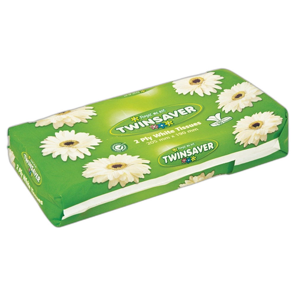 Twinsaver Tissues - Soft Pack of 90