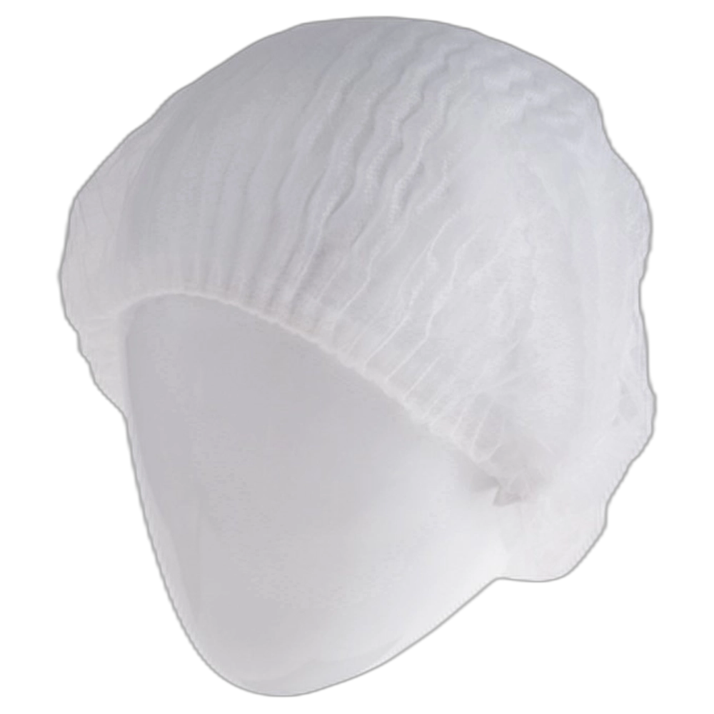 Bouffant/Mop Caps - White - 100pc