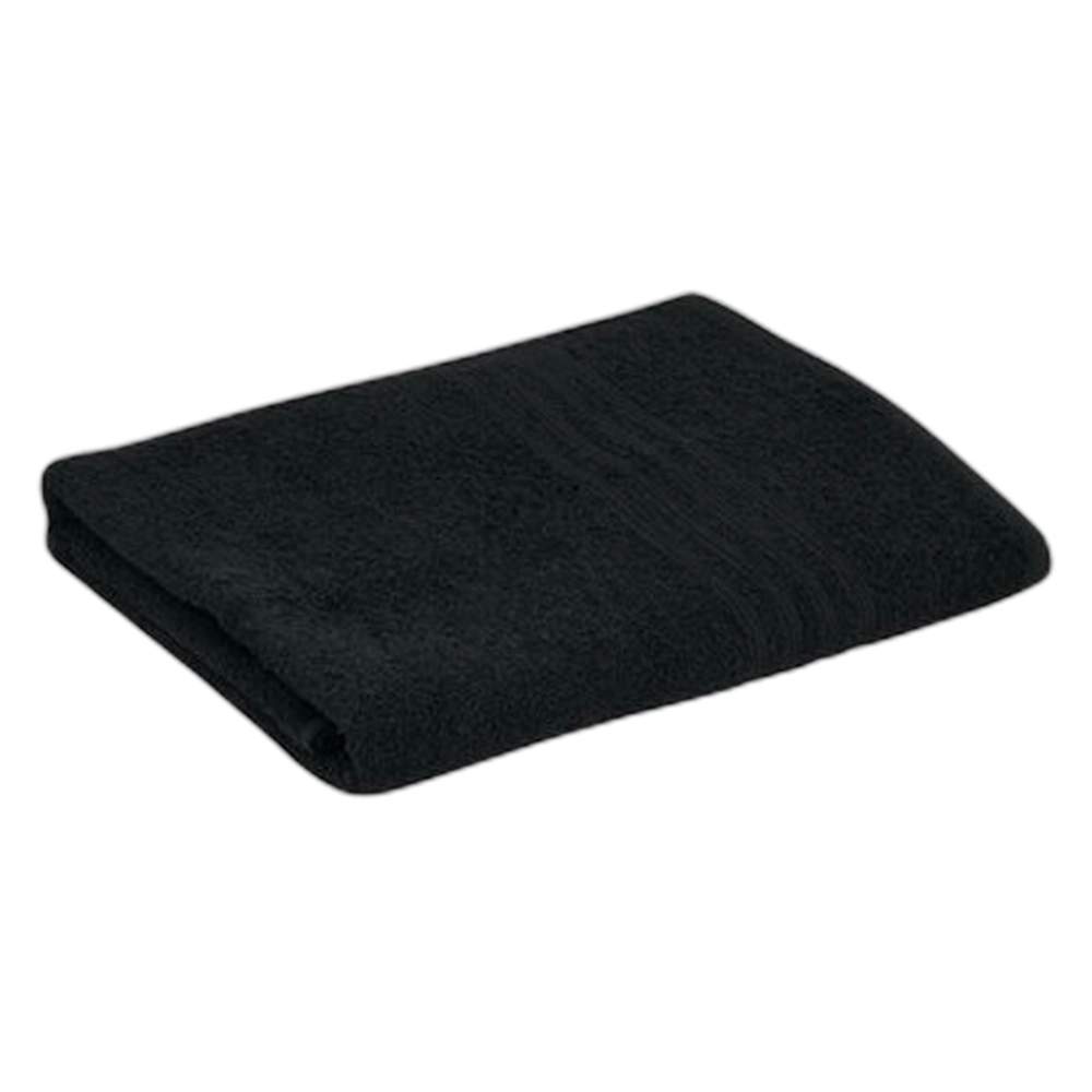 Hand Towel - White Diamond (Black) 380gsm (50x90)